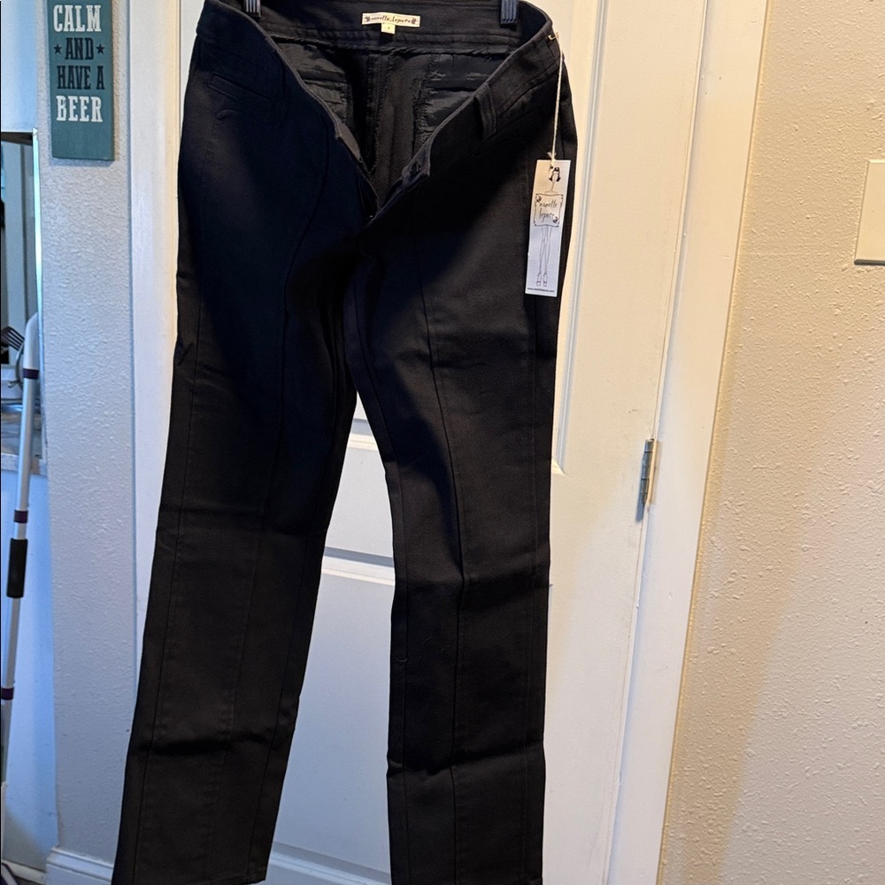 Nanette Lepore Elegant Black Women's Trousers - Picture 3 of 7